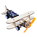Miniatyrbilde 3 av 3: Vitenskap og teknologi liten produksjon diy elektrisk høvel fly barnas vitenskapseksperiment undervisningshjelpemiddel studenter håndlagde stammeenhetsmaterialer