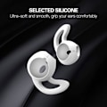 Miniatyrbillede 3 af 4: 4-pak Fodral/Skin Kompatibelt med AirPods/EarPods, Blød Silikone