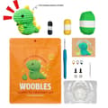 Woobles Lær at hækle-sæt, hæklet tøjdyr DIY hæklesæt til begyndere