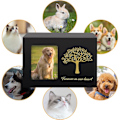 Miniatyrbillede 3 af 3: (Sort, 13 cm × 13 cm × 18 cm) Hundeurne Træ Urne til Kat