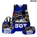 2026 New Arrival: Astro Bot Student Backpack, Lunch Bag, Pencil Case 3-piece Set 8