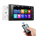 Miniatyrbild 4 av 8: 7 Tums Bil MP5 Multimedia Spelare FM Stereo Radio Bluetooth Handsfree Passar för Corolla