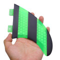 Miniatyrbilde 6 av 8: Grønn Svart FCS G5 Surf Fins Surfebrett Fiberglass Comb Tri Set Thruster