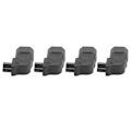 Miniatyrbillede 7 af 8: 4 stk. IEC320 C14 til IEC320 C5 Adapter Strømomformer Han til Hun Konverteringsstik 250V 2,5‑10A 2500W