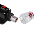 Miniatyrbild 5 av 8: DC12V-24V Bilkretsbrytare Återställ Inline Säkring Inverter Ljud/Video Systemskydd (20A)