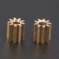 Miniatyrbilde 6 av 6: Motor Drev Tannhjul Messing Erstatning for Duplo Intelli Lok Modul - Sett med 2
