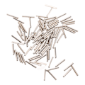 Miniatyrbilde 2 av 8: 100 stk Single Barrel Crimp Sleeves Kit Korrosjonsbestandig Rustfritt Stål Crimp Sleeves Connector Kit for Fiske 1.4
