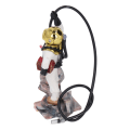 Miniatyrbilde 5 av 8: Air Action Lufting Diver Aquarium Decoration Utsøkt Diver Fish Tank Ornament for Aquarium Fish Tank White