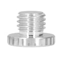 Miniatyrbilde 6 av 8: 1/4 til 5/8 adapter stativgjenge konverter mikrofonfeste adapter stativ tilbehør