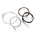Miniatyrbilde 4 av 8: 16 stk Ukulele flerfargede strenger Universal nylonstrengerstatning for Friends fargebelegg