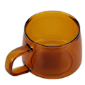 Pikkukuva 8 / 8: Läpinäkyvä kahvikuppi 250ML Borosilicate-lasi Teetä Vesi Maito Muki KahvallaSuccinite