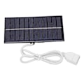 Miniatyrbillede 8 af 8: 1W 6V Solcellepanel Bærbar DIY Solcellepanel Solcelle til mobiltelefon hjemmebelysning