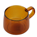 Pikkukuva 7 / 8: Läpinäkyvä kahvikuppi 250ML Borosilicate-lasi Teetä Vesi Maito Muki KahvallaSuccinite