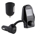 Pikkukuva 8 / 8: Auton FM-lähetin langaton Bluetooth MP3-soitin laturi sisäänrakennettu mikrofoni AUX-kaapelilla