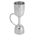 Miniatyrbilde 8 av 8: Rustfritt stål barmål Jigger Vinkocktail Shaker Jigger Dobbelthode Drikke Målekopp