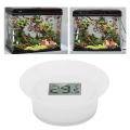 Miniatyrbilde 7 av 8: Vanntermometer med LCD-skjerm for fisketankakvarium, vått og tørt dobbeltbruk