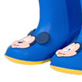 Pikkukuva 3 / 5: Vedenpitävät saappaat PVC-liukuesteellä Söpö kuvio Kevyet saappaat lapsille Kuninkaansininen 15cm/5.90in