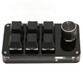 Pikkukuva 3 / 8: 6-näppäiminen Mini-näppäimistö nupilla USB DIY Ohjelmoitava Näppäimistö OSU Pelikäyttöön Toimistoon
