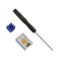Miniatyrbild 5 av 8: Stepping Motor Driver S2240 V2.0 SPI 256 Subdivision 3A IFS 2.1A IRMS 4.5V till 36V TMC2240ATJ Chip Stepper Motor Driver