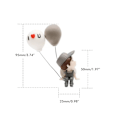 Miniatyrbillede 5 af 8: Søde Tegneserie Par Actionfigurer Figurer Bilpynt Bil Luftventil Aromaterapi Luftfrisker Bil Instrumentbræt Dekoration