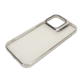 Miniatyrbild 3 av 8: Magnetiskt phone case Slankt stötsäkert phone case med kameralinsskydd Kickstand Hög transparens PC Hårt case Silver för Iphone 14pro