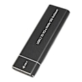 Miniatyrbild 8 av 8: M.2 NVMe SSD-hölje 10 Gbps 2 TB USB 3.1 Typ C UASP-protokoll Typ C SSD-hölje för 2230 2242 2260 2280 SSD Svart Typ C till C-kabel