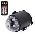 Pikkukuva 8 / 8: LED-juhlan valo 21-näppäimen kaukosäädin USB-lataus Bluetooth-musiikki pyörivä projektorivalo baareille tanssihalleille