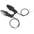 Miniatyrbillede 5 af 8: Par Motorcykel Blinklys LED Foran LED Rav Indikatorer 12V Passer til TRIUMPH Tiger 800/1200