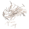 Miniatyrbilde 5 av 8: 100 stk Single Barrel Crimp Sleeves Kit Korrosjonsbestandig Rustfritt Stål Crimp Sleeves Connector Kit for Fiske 1.4