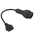 Miniatyrbillede 7 af 8: Diagnostisk Kabel OBD2 Stik 12 Pin til 16 Pin Adapter Biltilbehør Forlænger