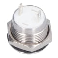 Miniatyrbillede 6 af 7: Flad top trykknapkontakt - 5 stk. rustfrit stål vandtæt skrueklemme strømtilbehør 0-220V 12mm