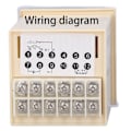 Pikkukuva 2 / 7: AC 220V E-tyypin säädettävä lämpötilansäädin LCD digitaalinen termostaatti 0‑399℃ XMTD‑2001 - 1 kpl