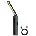 Miniatyrbillede 1 af 6: Foldbar LED Arbejdslampe med Magnet, USB-opladning og Lys Grå