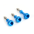 Miniatyrbilde 4 av 8: 3 x aluminiums rustfri tommelknott Boltmutter skruesett for GoPro HD Hero 4 3 3+ 2