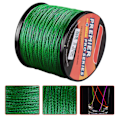 Pikkukuva 3 / 8: 5.0/50LB Kalastuslanka Hankauskestävä Kalastusteippi 4-säikeinen Punottu PE-Kalastuslanka Merivedelle Makealle Vedelle 300m Vihreä