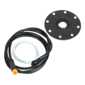 Miniatyrbillede 3 af 8: Udendørs E-cykel Reservedele Modificeret Elektrisk Kit med 8 Magnetiske Punkter Power Sensor Vandtæt Stik