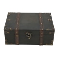 Pikkukuva 4 / 8: Vintage puinen korurasia Etusivu Tyylikäs kaulakoru case Organizer Säiliön koristelu musta