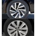 Miniatyrbild 4 av 4: 4 st Passar för Volkswagen navkapsel standard 70 mm navcentrumplast däck bil logotyp bil modifierad hjulkapsel