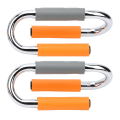Miniatyrbild 1 av 8: S-formade Push Up Bar-fästen för män, Armstyrka, Bröstmuskelträning, Hemmafitnessutrustning