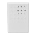 Miniatyrbillede 1 af 7: Kablet 12V Elektronisk Dørklokke - Hvid, 90dB Lyd - Adgangskontrol til Hotel og Hjem