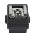 Miniatyrbillede 6 af 6: Mini Plast Hot Shoe Adapter Konverter Til Alpha Flash Kameratilbehør