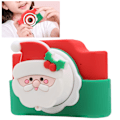 Miniatyrbild 8 av 8: Barnens digitalkamera med hög upplösning, barnvideo, dubbelkamera, jultomte, WiFi, barnens julklappar #1