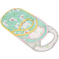 Pikkukuva 4 / 8: 3 kpl Insular Baby Cotton Bibs - Puuvillaiset Piirretty Kuviot Syömisen Sylipyyhkeet Vauvoille Alpaca
