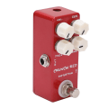 Pikkukuva 1 / 8: Distortion Effect Metal Shell Red True Bypass -jalkakytkin sähkökitarabassolle