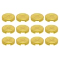 Miniatyrbilde 4 av 8: 12 stk Arcade-knappdeksel - Erstatning for mekaniske trykknapper for Kailh, Cherry, TTC, Akko, Glorious - Gule