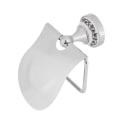 Miniatyrbillede 6 af 7: 1 stk. Poleret Badeværelse Toiletpapirholder Stativ Vægmonteret Tissue Cover Sølv