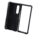 Miniatyrbillede 5 af 8: Foldbar Telefonetui med Penholder Sort TPU og PC Holdbar Foldbar Telefon Cover til Z Fold 3 5G