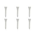 Miniatyrbilde 6 av 8: 50 stk Golf Tee Holder Lønnetre Hvit Lang Ball Base Set Kit for Utendørs Sport 54mm / 2.13in