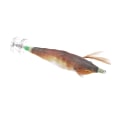Miniatyrbillede 8 af 8: Fiskesquid Jigs Agn Squid Jig Krog Hårdt Fiske Lokkemiddel med Lysende Effekt til Havbåd Flod Dam Fiskeri Brun