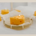 Miniatyrbillede 4 af 5: 5 stk. ostformet duftlys, paraffin, madlys, dekorativt lys til fødselsdag, bryllup, ferie, fest, gave